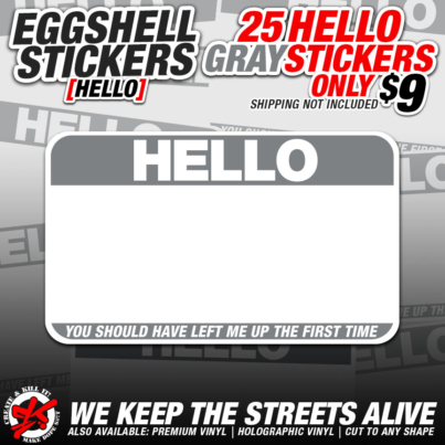 eggshell 25 HELLO Gray 9