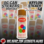 KRYLON BRIGHT GOLD