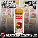 KRYLON BRIGHT YELLOW