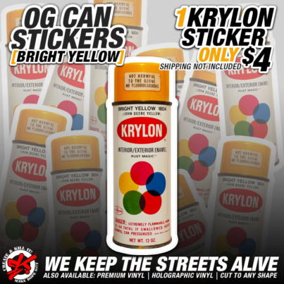 KRYLON BRIGHT YELLOW