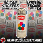 KRYLON GLOSSY BLACK