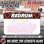 eggshell 25 redrum 9