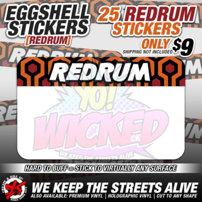 eggshell 25 redrum 9