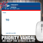 Mouse Pad priority vandal ck