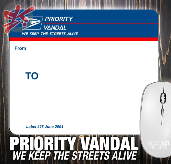 PRIORITY VANDAL 228 MOUSE PAD
