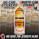 RUSTO CAN STICKERS