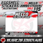 eggshell 25 Jumbo Eggshell Hello Red Camo