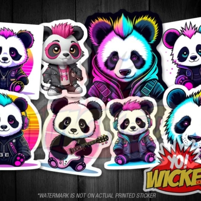 Panda Sticker Spread