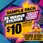 Sticker Sample Pack 10