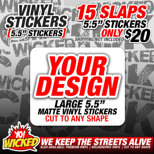 Vinyl Sticker Deal 15 for 20