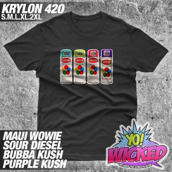 KRYLON 420 SPRAY CAN T-SHIRT