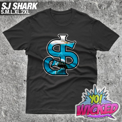 SJ Shark Tee v2 Yo Wicked