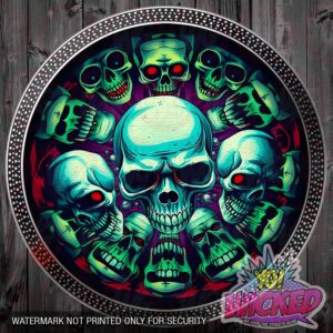 SKULLS of HORROR SLIPMAT