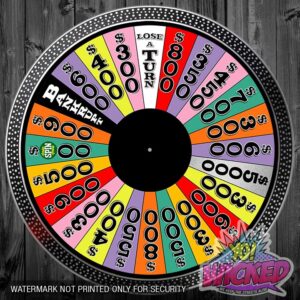 WHEEL OF FORTUNE SLIPMAT