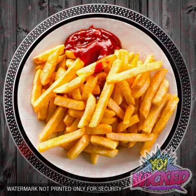 French Fries slipmat mockup